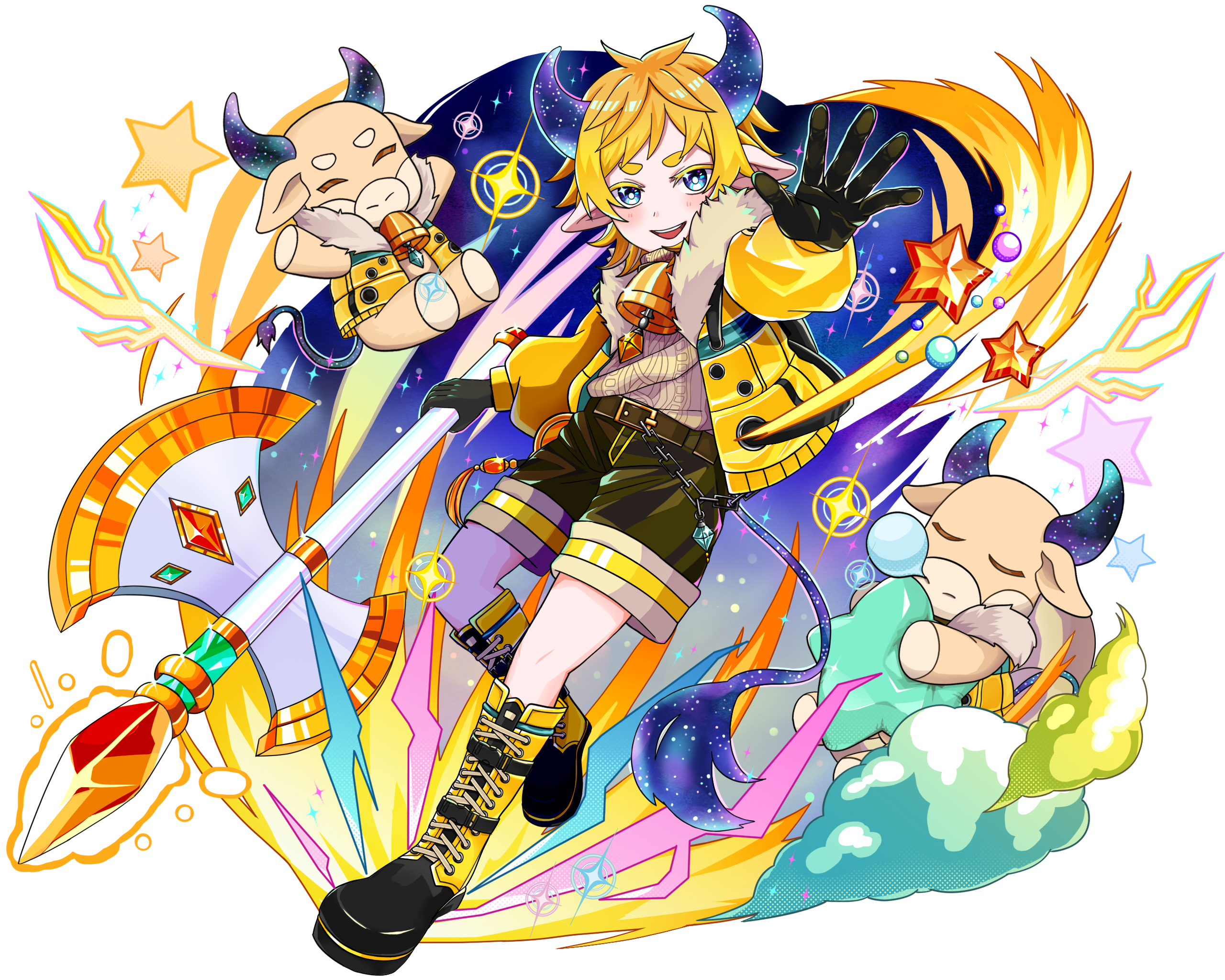 ロスト祭り‼️ボリューム満点 仰々しく サファイアスカイズ