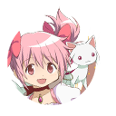 魔法少女 鹿目まどか&キュゥべえ